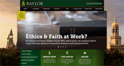 Desktop Screenshot of baylor.edu