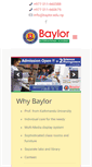 Mobile Screenshot of baylor.edu.np