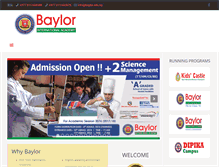 Tablet Screenshot of baylor.edu.np
